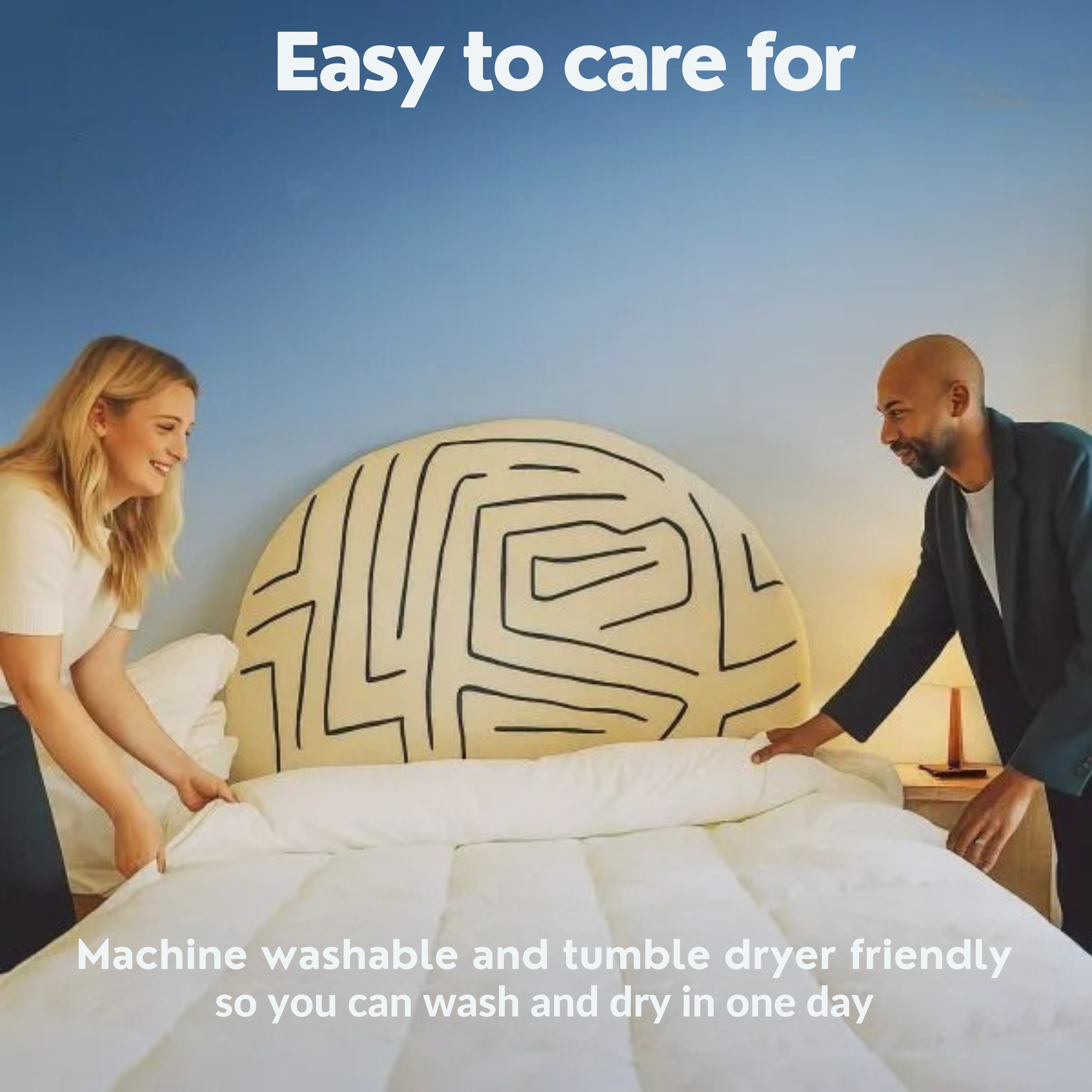 Hotel Quality Mattress Topper Deep Thick