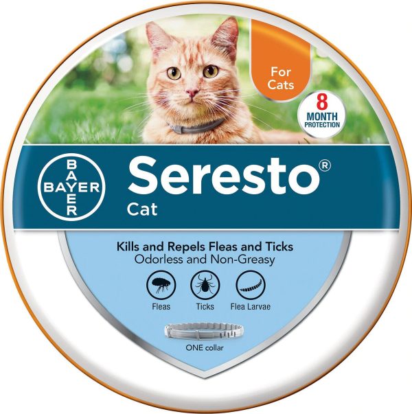 Seresto Flea and Tick Collar For Small, Large Dogs & Cats