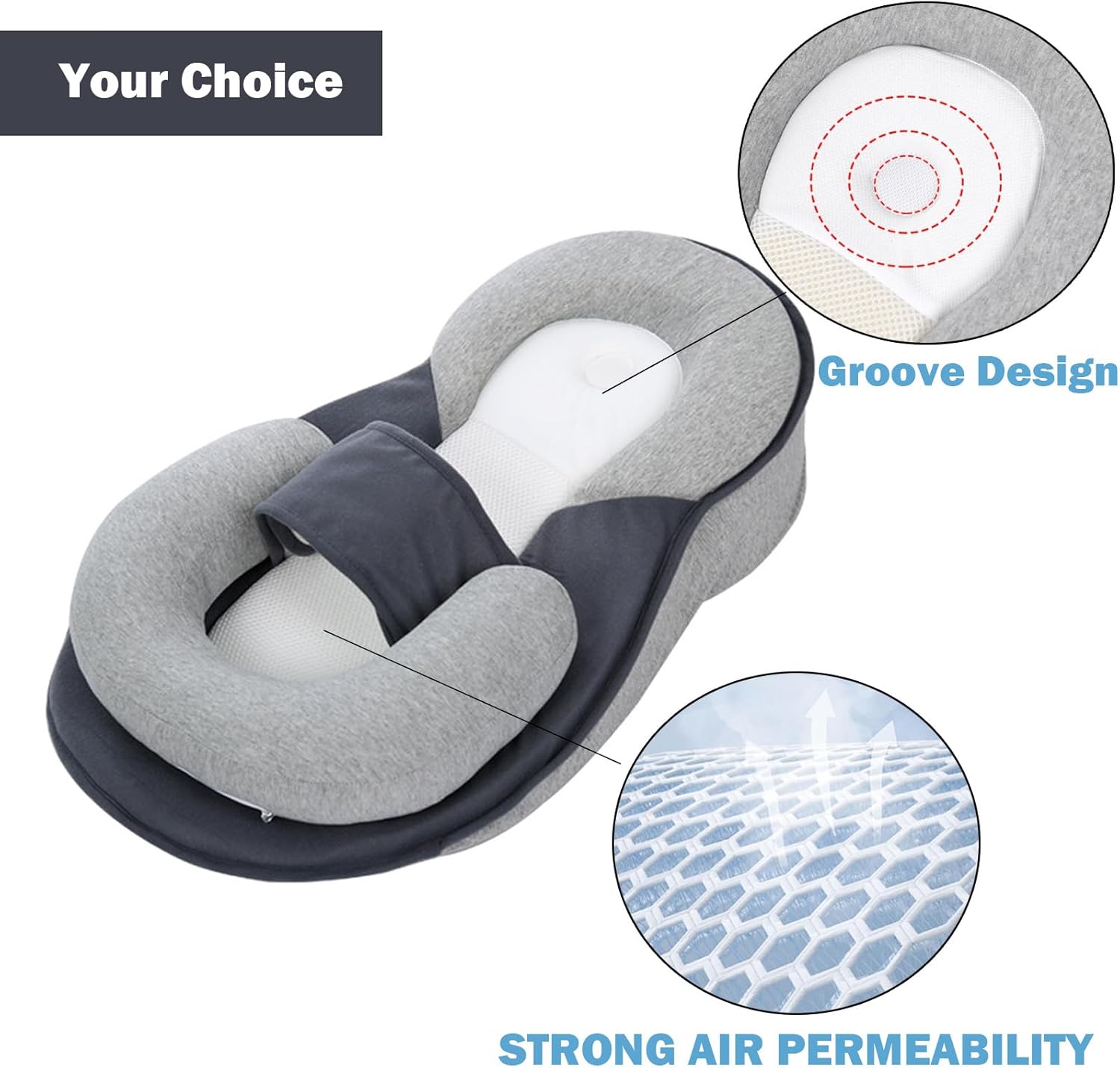Baby Feeding Support Pillow | Baby Lounger