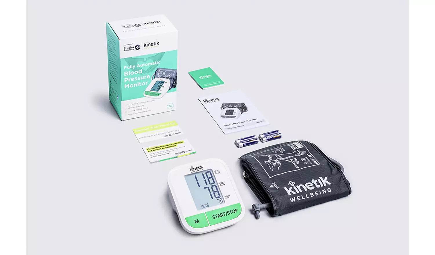 Wellbeing Automatic Blood Pressure Monitor