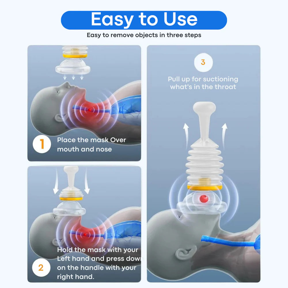The LifeVac Anti Choking Device