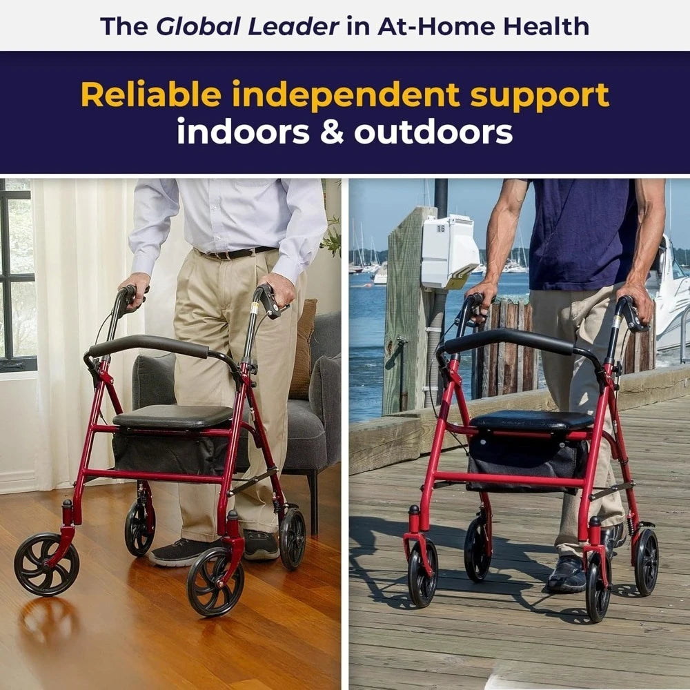Medical Four Wheel Walker Rollator