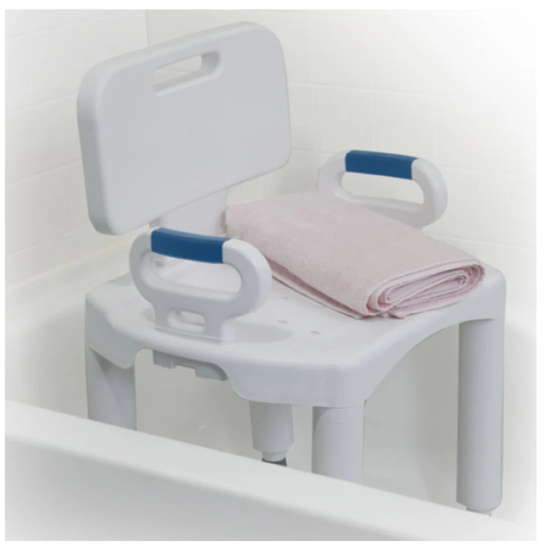 Medical Premium Series Shower Chair with Back and Arms