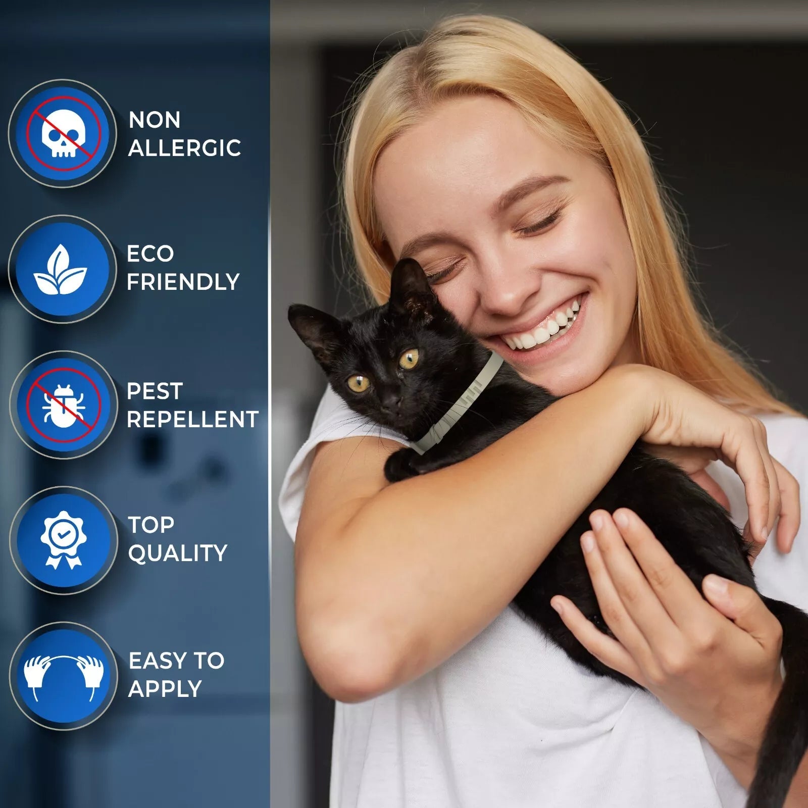 Flea and Tick Collar For Small, Large Dogs & Cats