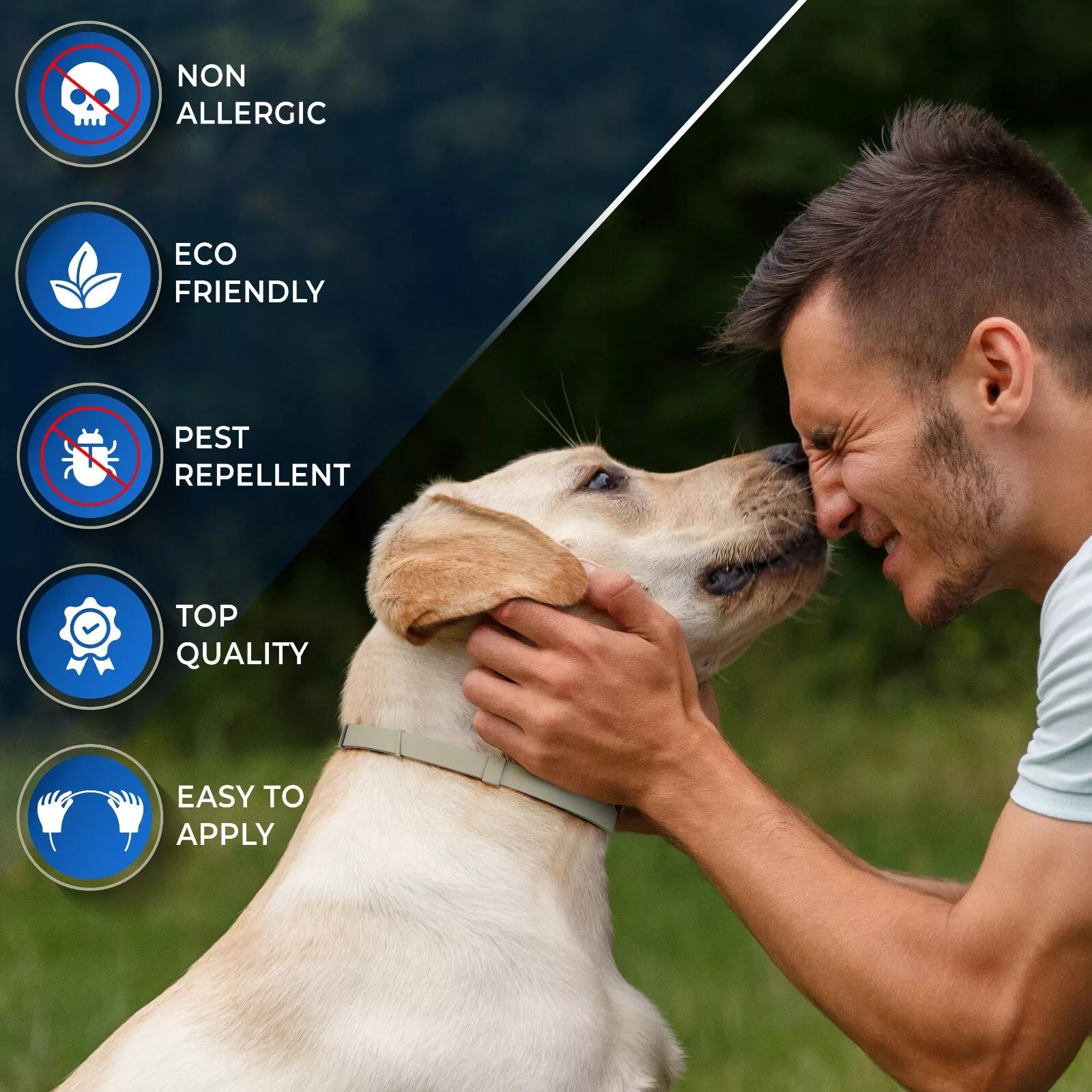 Flea and Tick Collar For Small, Large Dogs & Cats
