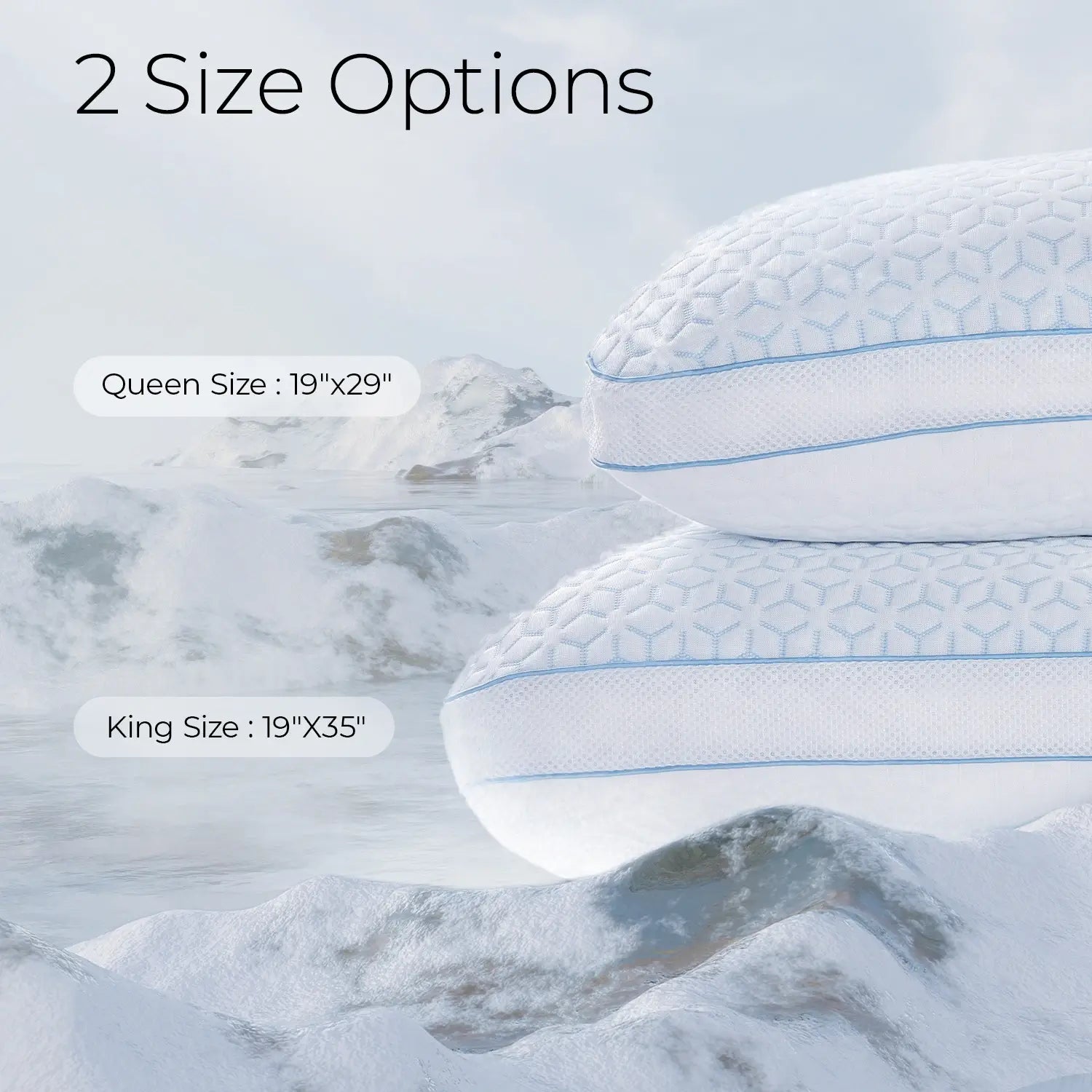 Cooling Pillow 2-Pack