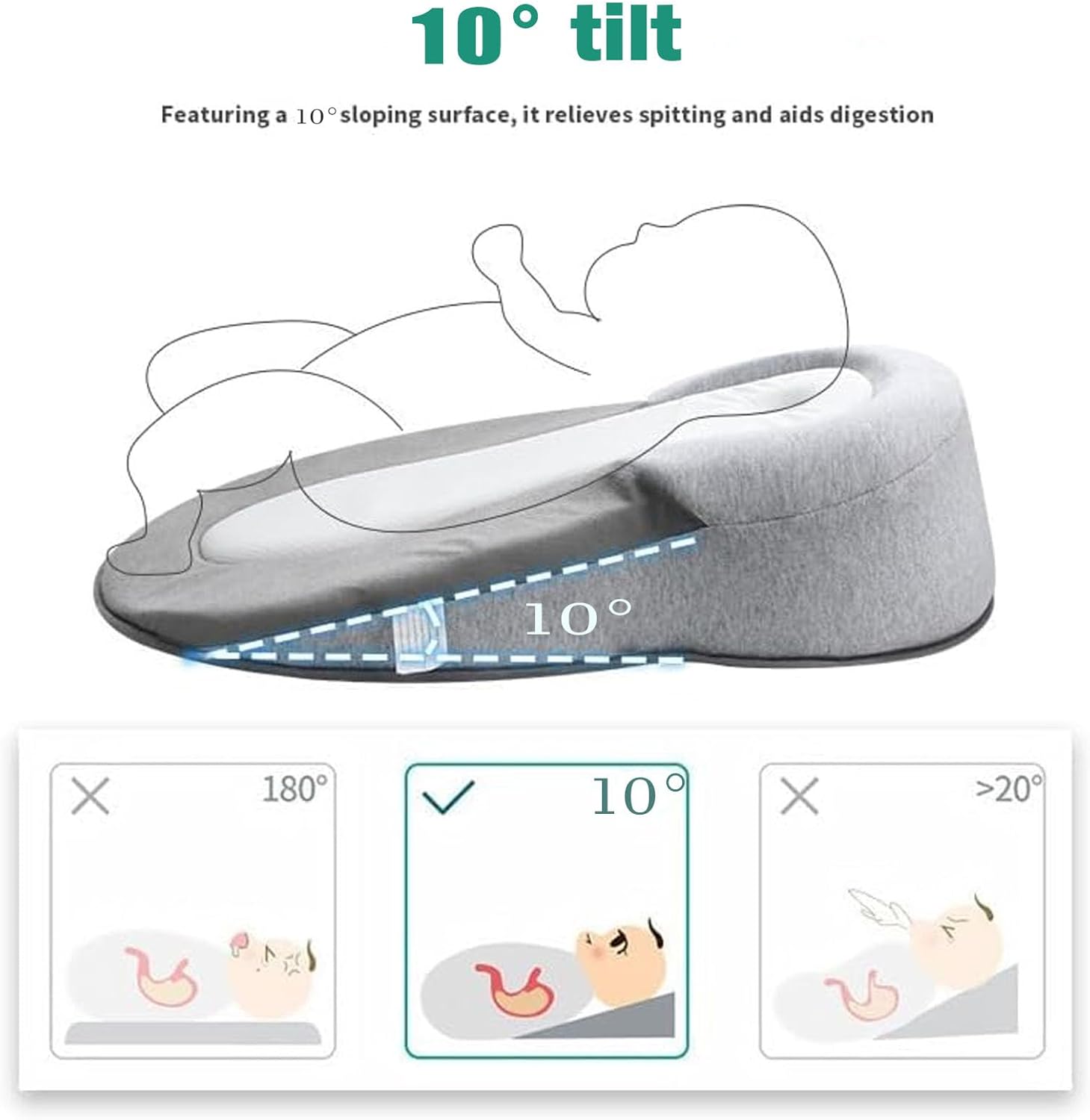 Baby Feeding Support Pillow | Baby Lounger