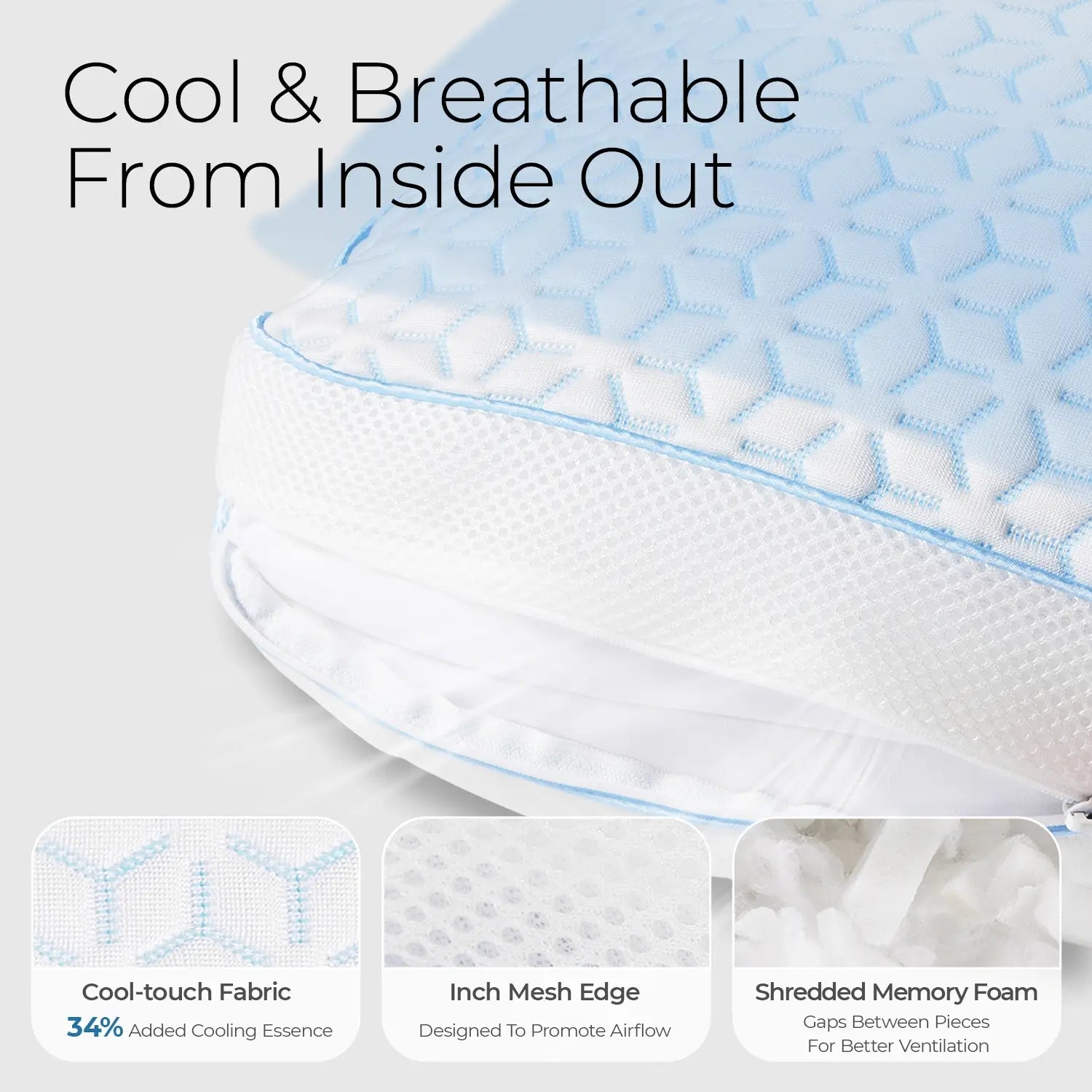 Cooling Pillow 2-Pack