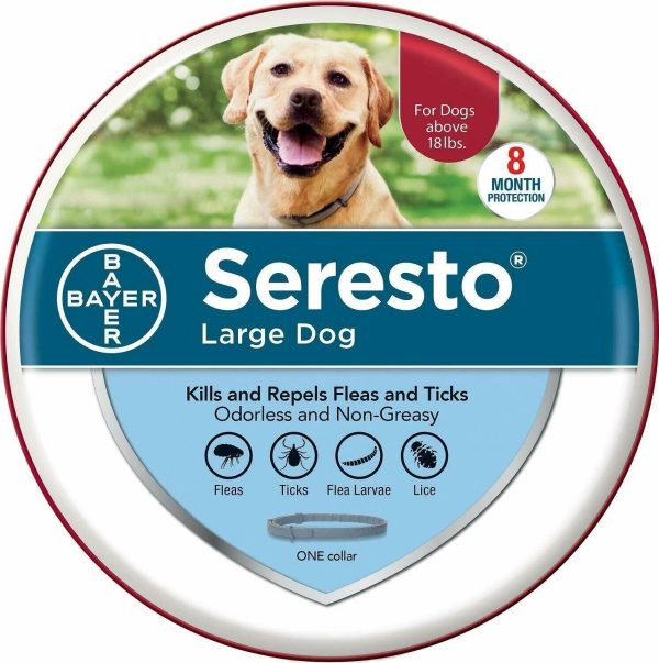 Seresto Flea and Tick Collar For Small, Large Dogs & Cats
