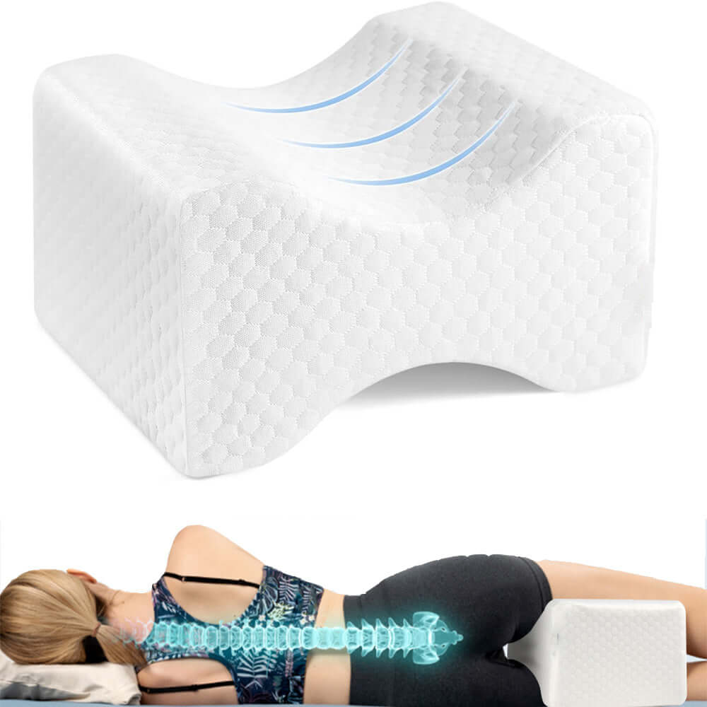 Relowsy Memory Foam Knee Pillow