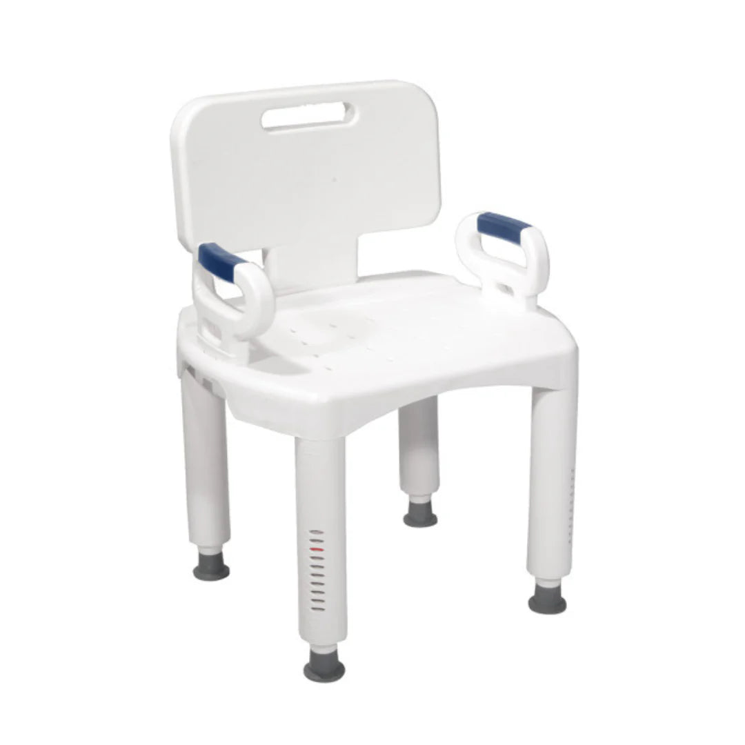 Medical Premium Series Shower Chair with Back and Arms
